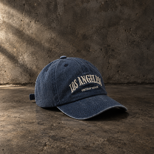 Embroidered Los Angeles 6 Panel Baseball Cap